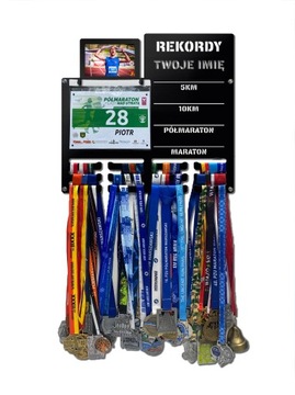 Вешалка для медалей и стартовых номеров RUN RUNNING RECORDS наименование 339.1