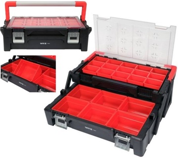 РАСШИРЯЕМЫЙ ЯЩИК ДЛЯ ИНСТРУМЕНТОВ YATO 560x305x165 мм
