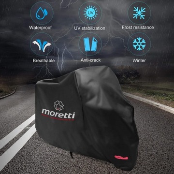 Покрытие брезента для мотоцикла Scooter Size L