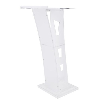 Платформа для проведения конференций на стоячем акриловом подиуме. Прозрачный праздник