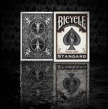 Игральные карты Bicycle Standard Rider Back Black (версия для США)