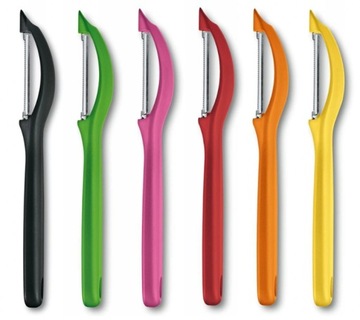 VICTORINOX 7.6075.1 Нож для очистки овощей и фруктов, зубчатый, красный