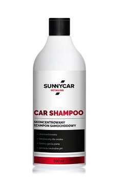SZAMPON DO MYCIA SAMOCHODU AUTA SUNNYCAR BEZPIECZNY DLA WOSKU 500 ml