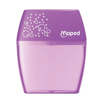 Temperówka Maped Shaker 2 otwory podwójna szkolna z pojemnikiem