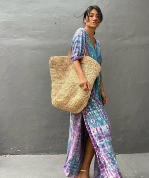 ПАРЕО ТУНИКА БОХО ЛЕТНЕЕ ПЛАТЬЕ ДЛИННАЯ КЕПКА