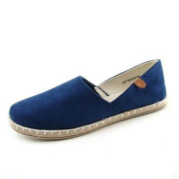 Espadryle damskie NEWS 20TX02-2416 granatowe 41