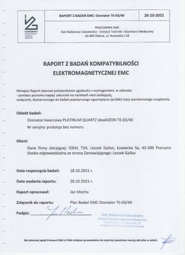 Кварцевый генератор озона TURBO 4-40г Ozone METER