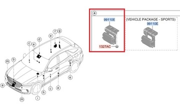 RADAR DISTRONIC GENESIS GV70 USA 2021+ NOVÝ ORIGINÁL