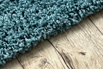 Ковер SOFFI лохматый 120x170 см СИНИЙ #AF093