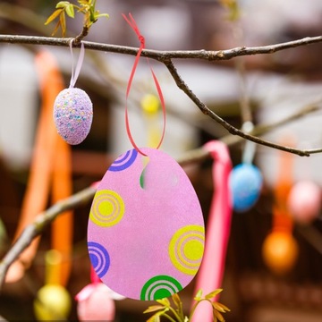 10 шт. ДЕКОРАТИВНАЯ ДЕРЕВЯННАЯ ЩЕПКА 100 ММ С ОТВЕРСТИЕМ В ФОРМЕ ЯЙЦА