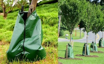 Worek do nawadniania drzew 75L PVC długotrwałe nawadnianie drzew