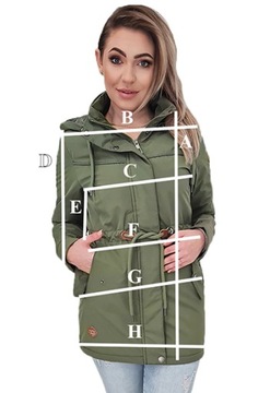 ПАРКА ПЕРЕХОДНАЯ РЕБКА С КАПЮШОНОМ S