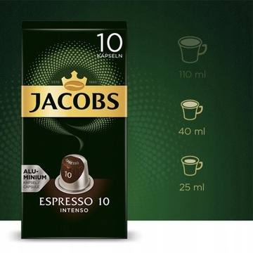Капсулы Jacobs ESPRESSOPACK в комплекте с Nespresso(r)*.
