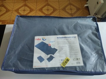 Materac jednoosobowy Roba 120 x 60 x 5,5 cm odcienie niebieskiego (2496)