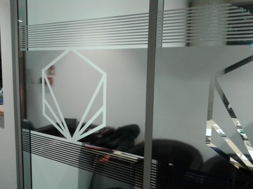 Matt Foil для молочного стакана для тканевого балкона 105 см