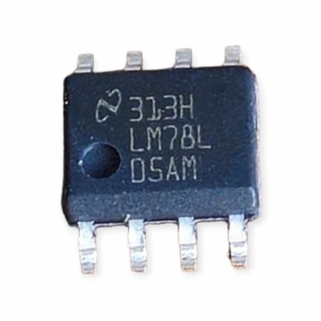 LM78L05 STABILIZATOR NAPIĘCIA LINIOWY 5V 0.1A SO8