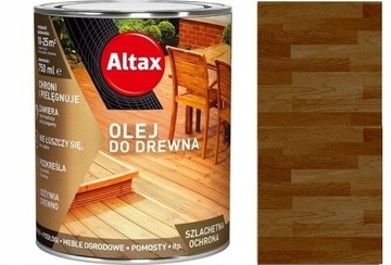 ALTAX OLEJ DO DREWNA TARASÓW 0,75L TIK TEAK