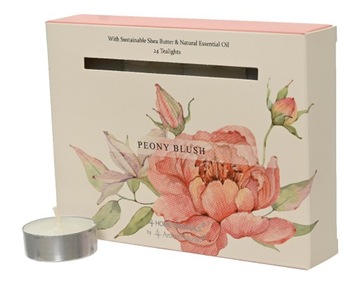 Świeczka Zapachowa Tealight Peony & Blush 12 szt.