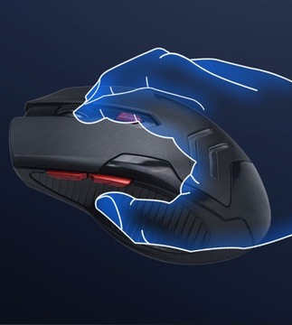 WYGODNA Myszka Gamingowa Mysz Dla Graczy Biurowa Bezprzewodowa Optyczna USB