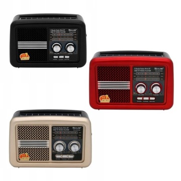 Радио AM, FM, SW от сети и от аккумулятора MULTIBIG POWERFUL X-BASS Solar