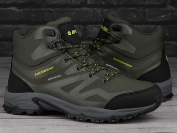 Buty męskie, zimowe HI TEC HENDON MID WP SOFTSHELL