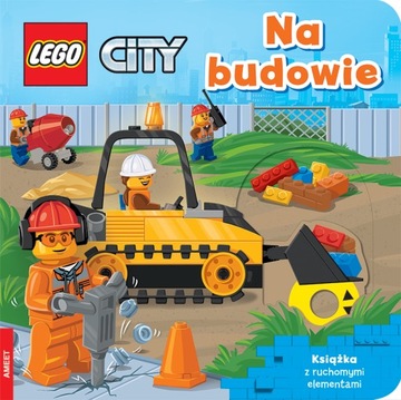 LEGO City Na budowie Książka ruchome elementy