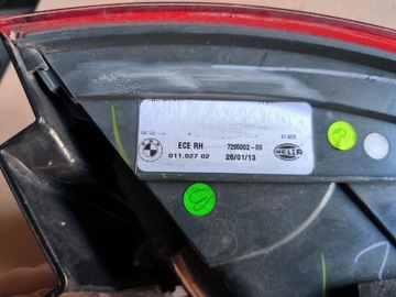 BMW X6 E71 FACELIFT SVĚTLO ZADNÍ PRAVÁ 7295002