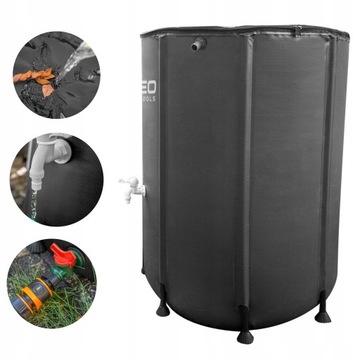 БАК ДЛЯ ДОЖДЕВОЙ ВОДЫ NEO Tools 500л, ПВХ СКЛАДНОЙ, 98x80см 15-952
