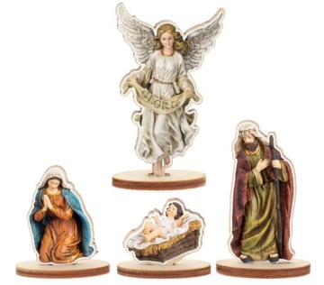 ФИГУРКИ ПЕРСОНАЖЕЙ для РОЖДЕСТВЕНСКОЙ НИЧКИ, КОНЮШНИЦЫ, НАБОРА СВЯТОГО СЕМЕЙСТВА. С