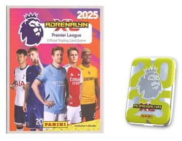 Panini Album na karty PREMIER League 2025 +MINI PUSZKA +25 kart piłkarskich