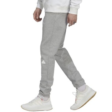 Adidas męskie spodnie dresowe FLEECE PANTS joggery ciepłe bawełniane L