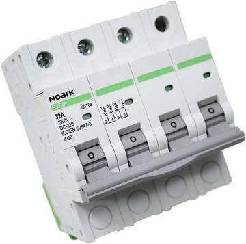 Выключатель-разъединитель Noark Ex9IP 4P 50A для фотоэлектрических систем