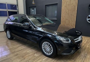 Mercedes Klasa C W205 Kombi 200 BlueTEC 136KM 2015 Mercedes-Benz Klasa C 200d MANUAL gwarancja bezwypadkowy SKORA 1.6, zdjęcie 4