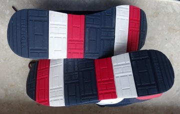 TOMMY HILFIGER adidasy Knitted Material Mix Runner SNEAKERSY