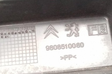 LEVÝ VÝZTUHA ZADNÍHO NÁRAZNÍKU CITROEN C4 GRAND PICASSO II 9808510080 1.56L