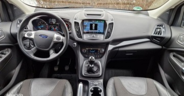 Ford Kuga II SUV 1.5 EcoBoost 150KM 2016 Ford Kuga 112 Tkm - Skora-duza navi-Parkasist -El. Klapa - Zarejestrowana, zdjęcie 6