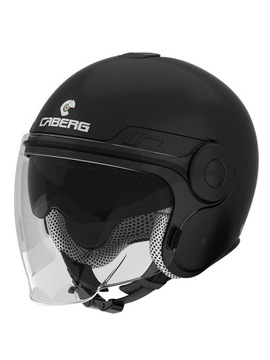 KASK MOTOCYKLOWY OTWARTY r. L 59-60cm CABERG UPTOWN CZARNY MAT