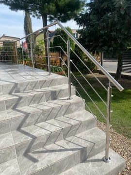 НЕРЖАВЕЮЩАЯ БАЛЛЮСТРАДА 100 СМ, Ø 42,4, 4 трубки Ø 12 мм САТИН (САТИН)