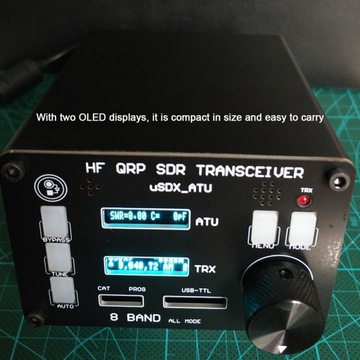 USDX HF QRP SDR Transceiver 8 ПК полосы стабильного подключения XB производительность
