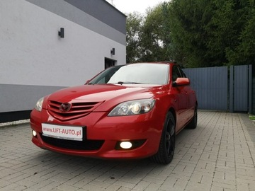 Mazda 3 I Hatchback 1.6 MZR 105KM 2006 Mazda 3 1,6 DOHC 105KM Klimatronk Isofix Halogeny