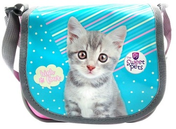 TOREBKA DLA DZIEWCZYNKI NA PASKU TOREBECZKA KOTEK