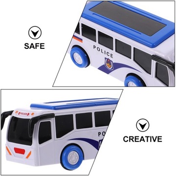 2 шт., модель школьного автобуса, фрикционные игрушки для автомобилей
