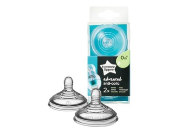 TOMMEE TIPPEE SMOCZEK ANTYKOLKOWY SMOCZKI WOLNY x2