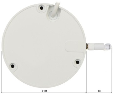 IP-камера Wi-Fi 4 Мп IPC-HDBW1430DE-SW-0280B Dahua