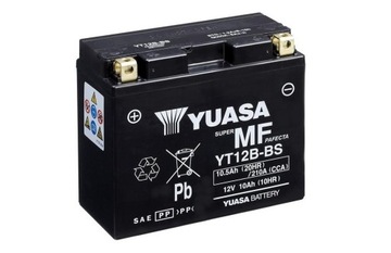 Akumulator motocyklowy Yuasa YT12B-BS 10.5Ah 210A