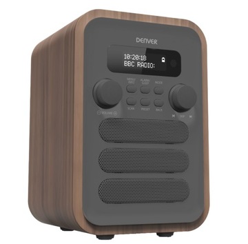 Радио Denver DAB-48 Grey DAB+ FM Bluetooth-радио