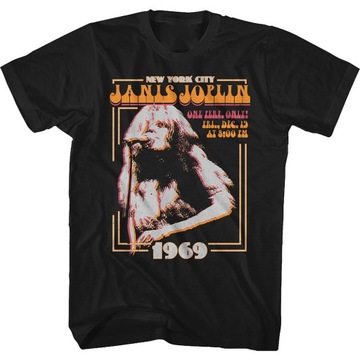 KOSZULKA New York City Janis Joplin Cotton T-Shirt