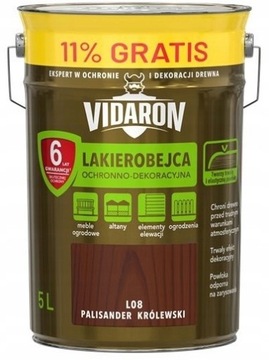 VIDARON Мориловый лак 5 л ROYAL ROSANDER