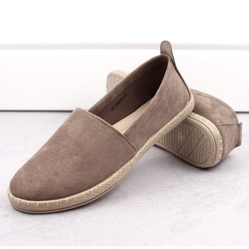 Espadryle zamszowe damskie Potocki W16009 r.40