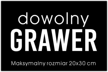 Гравированная табличка GRAVER с любым текстом
